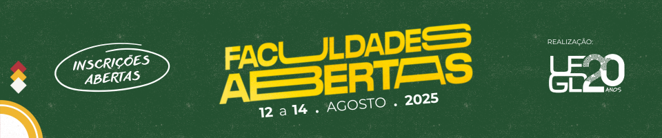 Faculdades Abertas 2025 - Inscrições abertas para escolas até 10 de julho